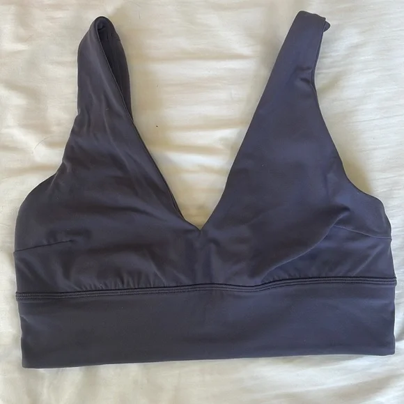 Purple lululemon bra top - Picture 2 of 3